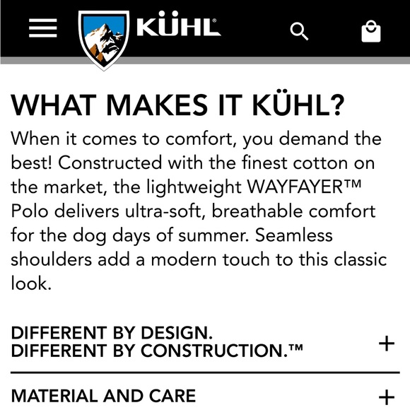 Kuhl Wayfarer Polo Shirt - Picture 2 of 8